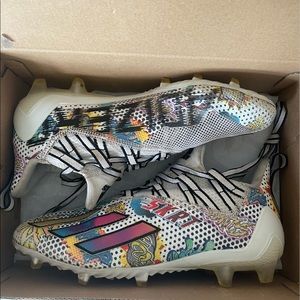Adizero Football Cleats. Size 8.5 mens.